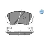 Plaquettes de frein Avant Hyundai ix35-Kia Carenes III-Sportage – Image 2