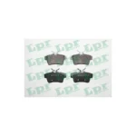 Plaquettes de frein AR C4-DS4-DS5-P308-P508-P3008-P5008